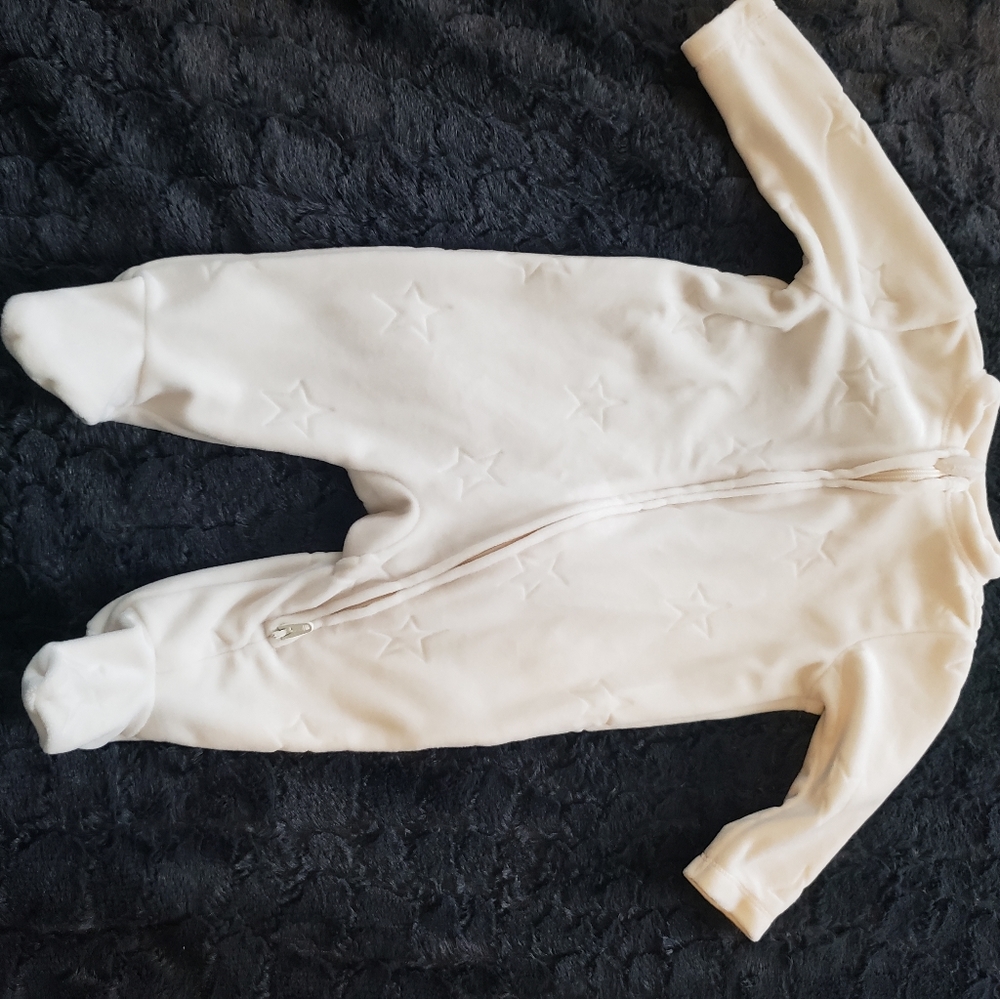 0-3 months Old Navy Fleece Sleeper/Footie